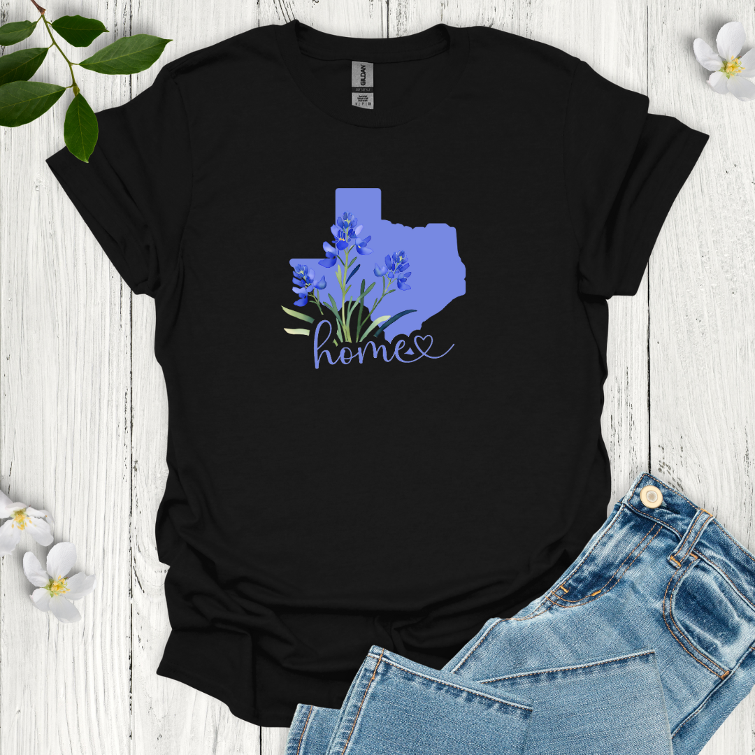 Texas State Flower Bluebonnet T-Shirt