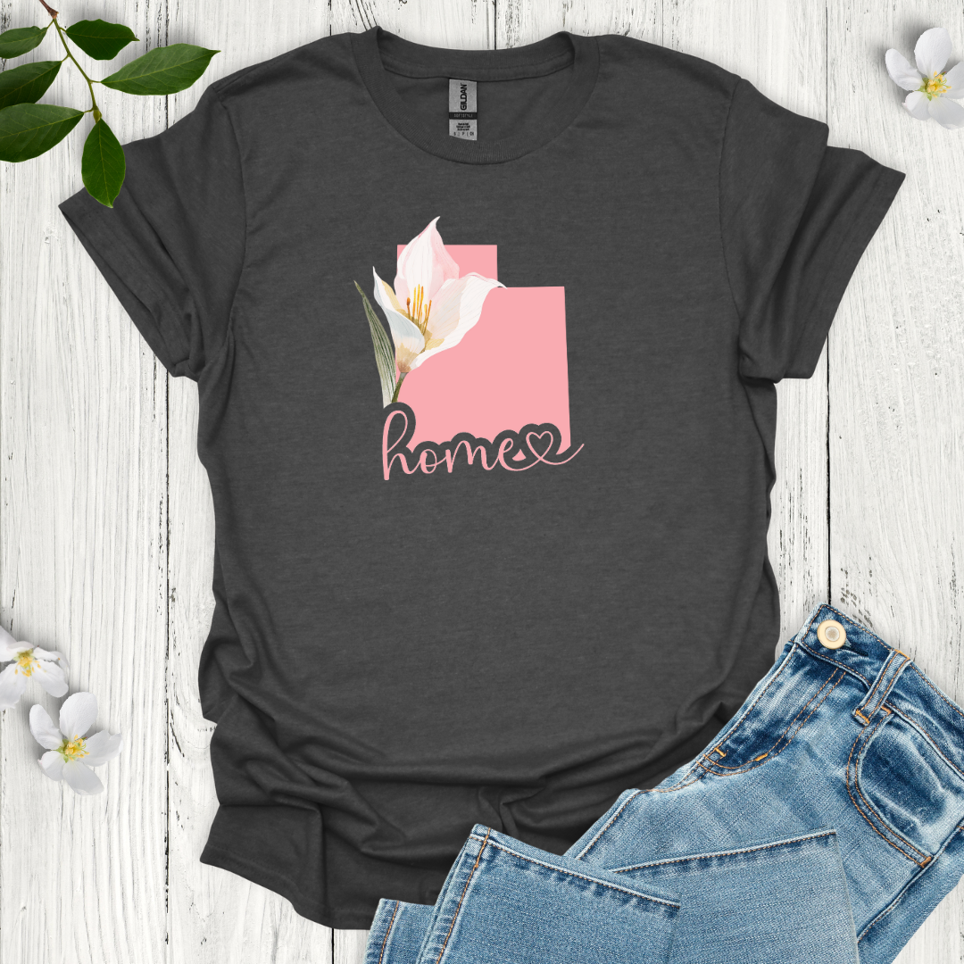 Utah State Flower Sego Lily T-Shirt