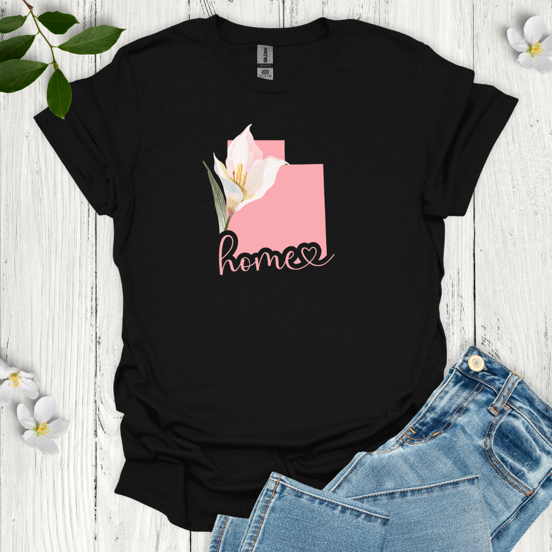 Utah State Flower Sego Lily T-Shirt