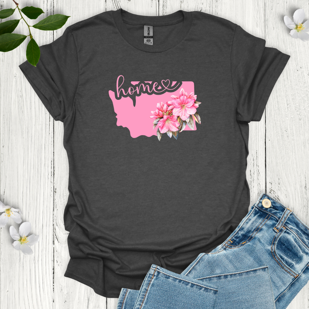 Washington State Flower Rhododendron T-Shirt