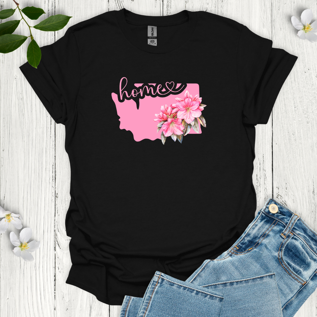 Washington State Flower Rhododendron T-Shirt