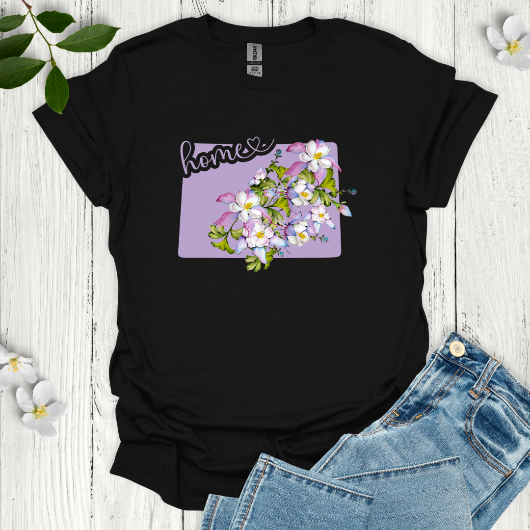 Colorado State Flower Columbine T-Shirt