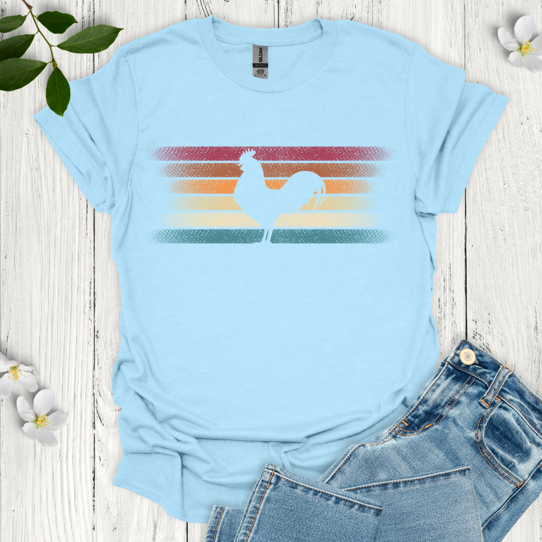 Rooster Sunset T-Shirt