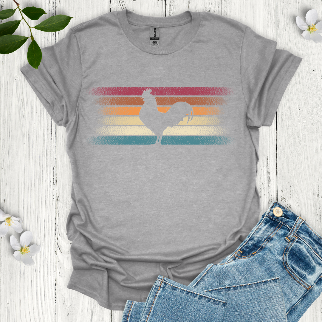 Rooster Sunset T-Shirt