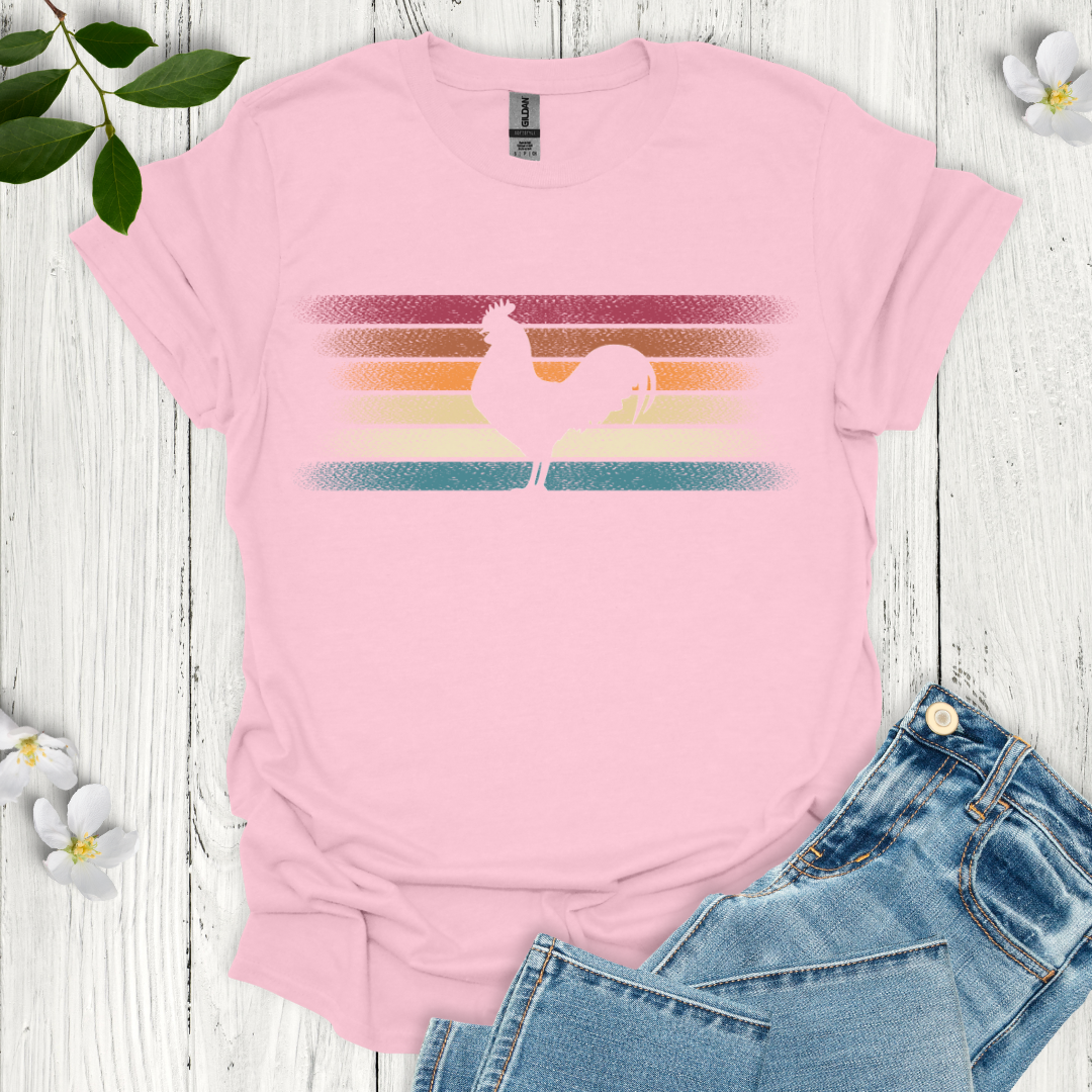 Rooster Sunset T-Shirt