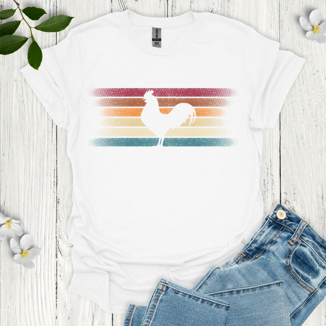 Rooster Sunset T-Shirt