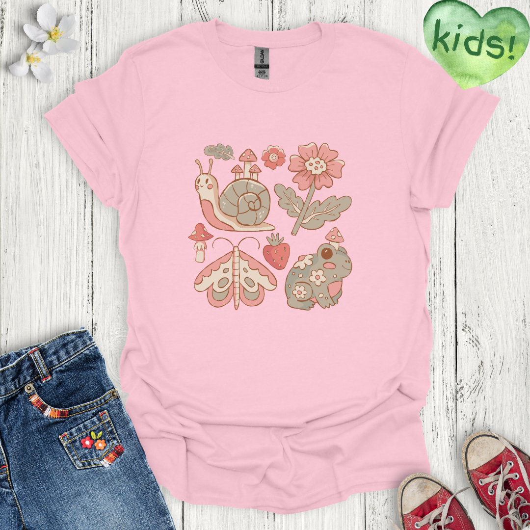 Cottagecore Kids T-Shirt