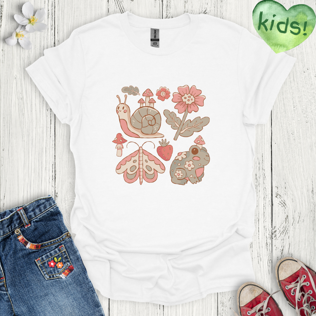 Cottagecore Kids T-Shirt