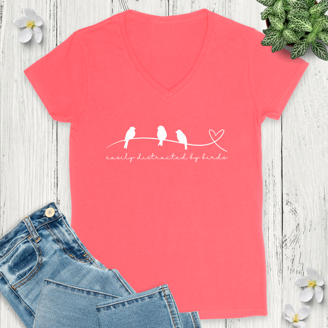 Easily Distracted V-Neck
