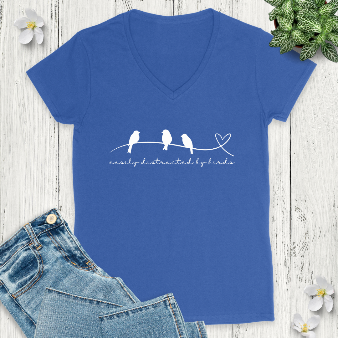 Easily Distracted V-Neck