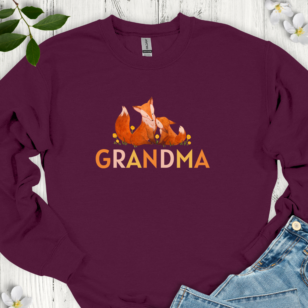 Grandma Fox Crewneck