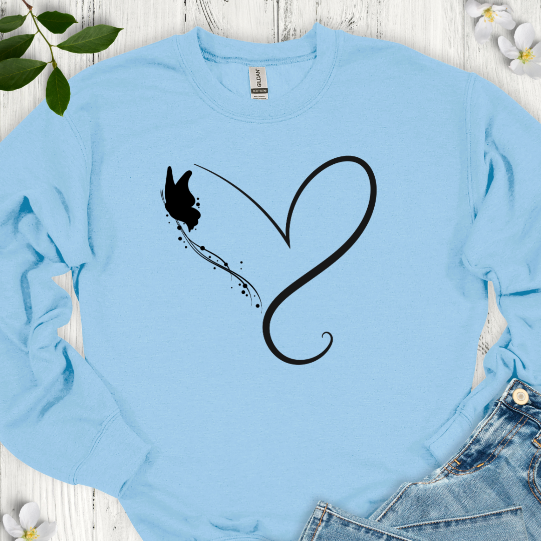 Lovely Butterfly Crewneck