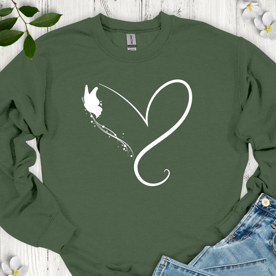 Lovely Butterfly Crewneck