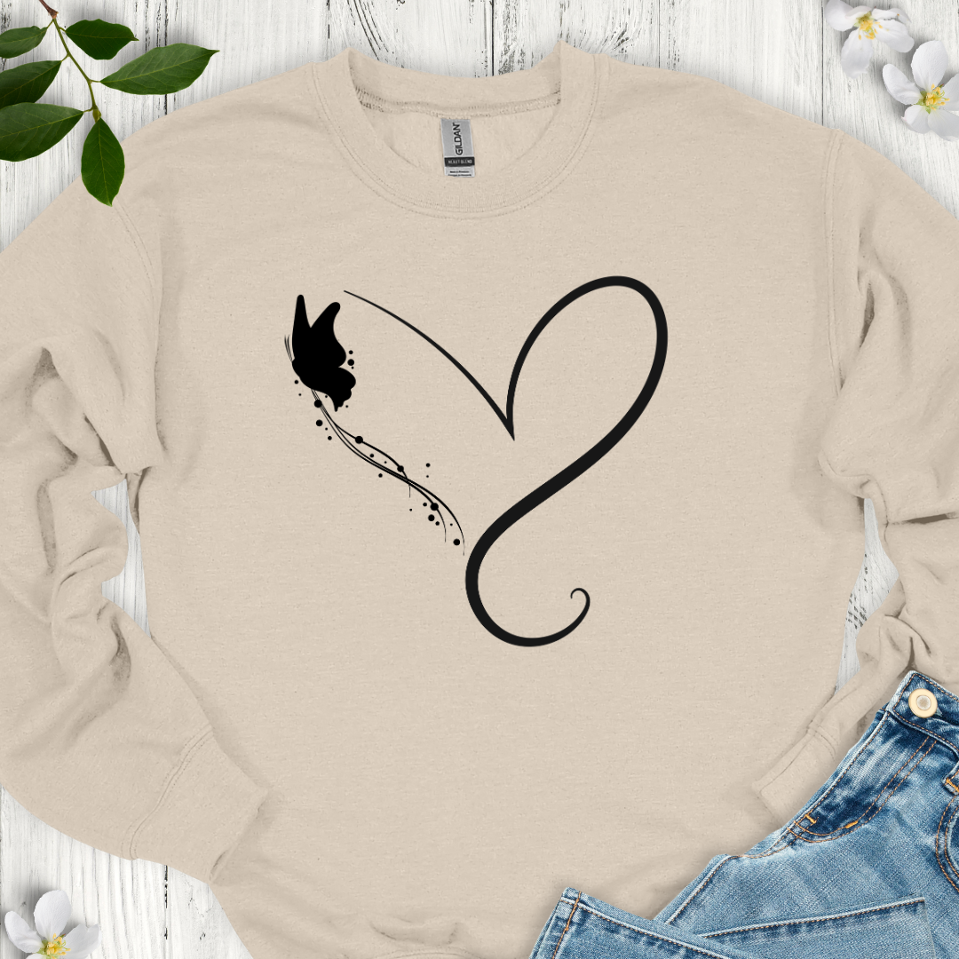 Lovely Butterfly Crewneck
