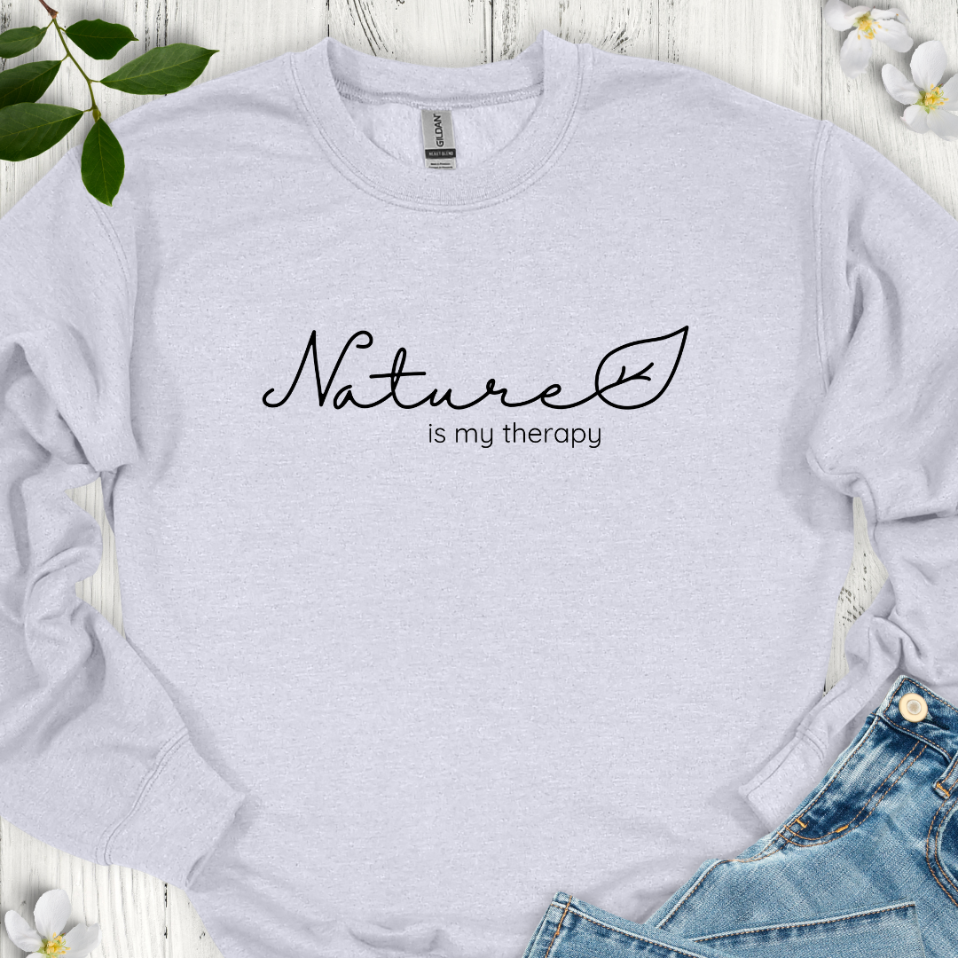 Nature is my Therapy Crewneck