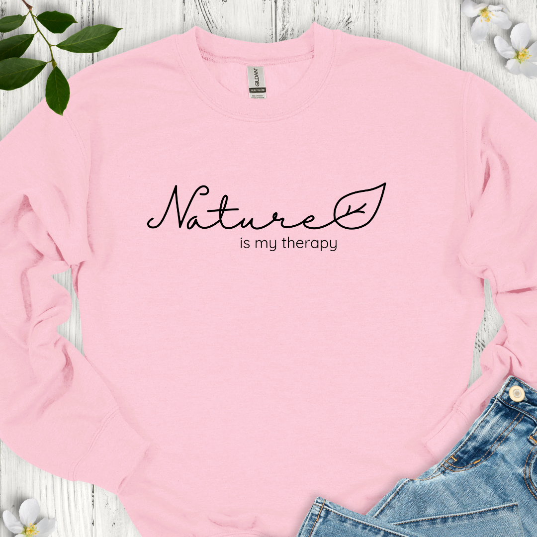 Nature is my Therapy Crewneck