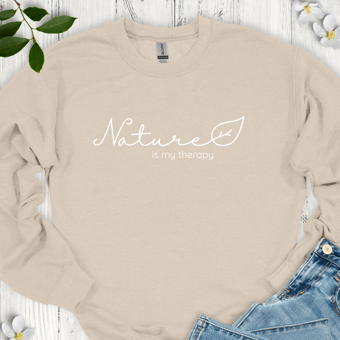 Nature is my Therapy Crewneck