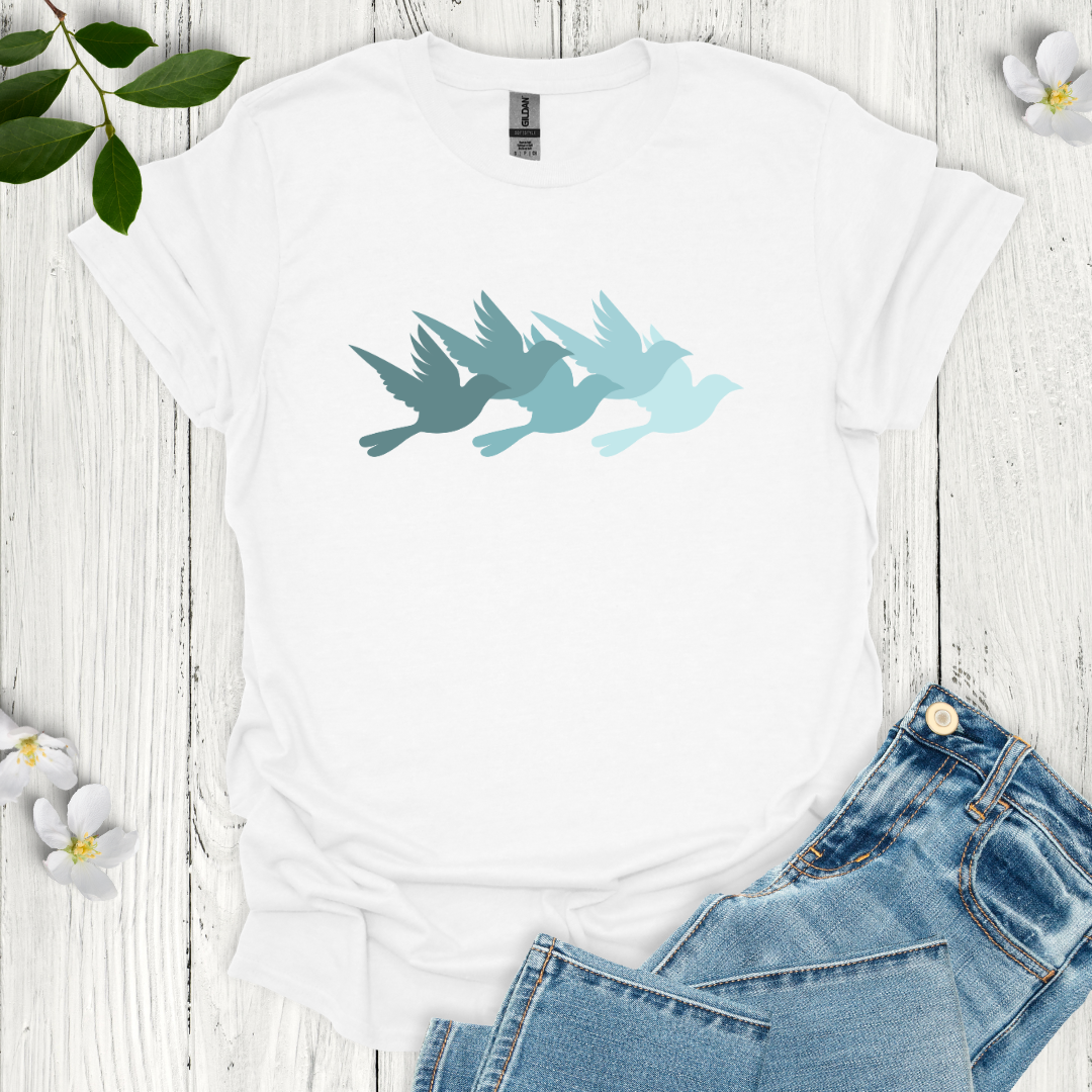 Ombre Bird T-Shirt