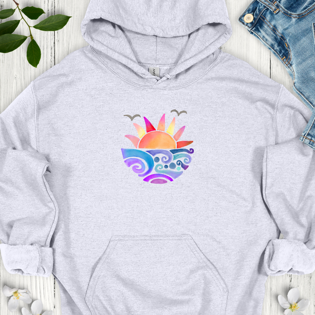 Radiant Ripples Hoodie
