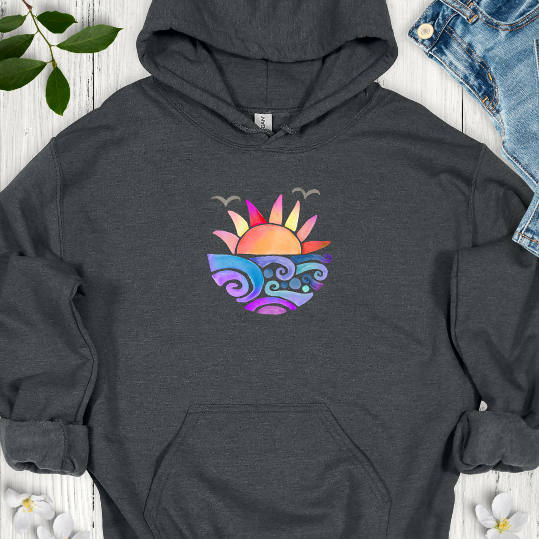 Radiant Ripples Hoodie