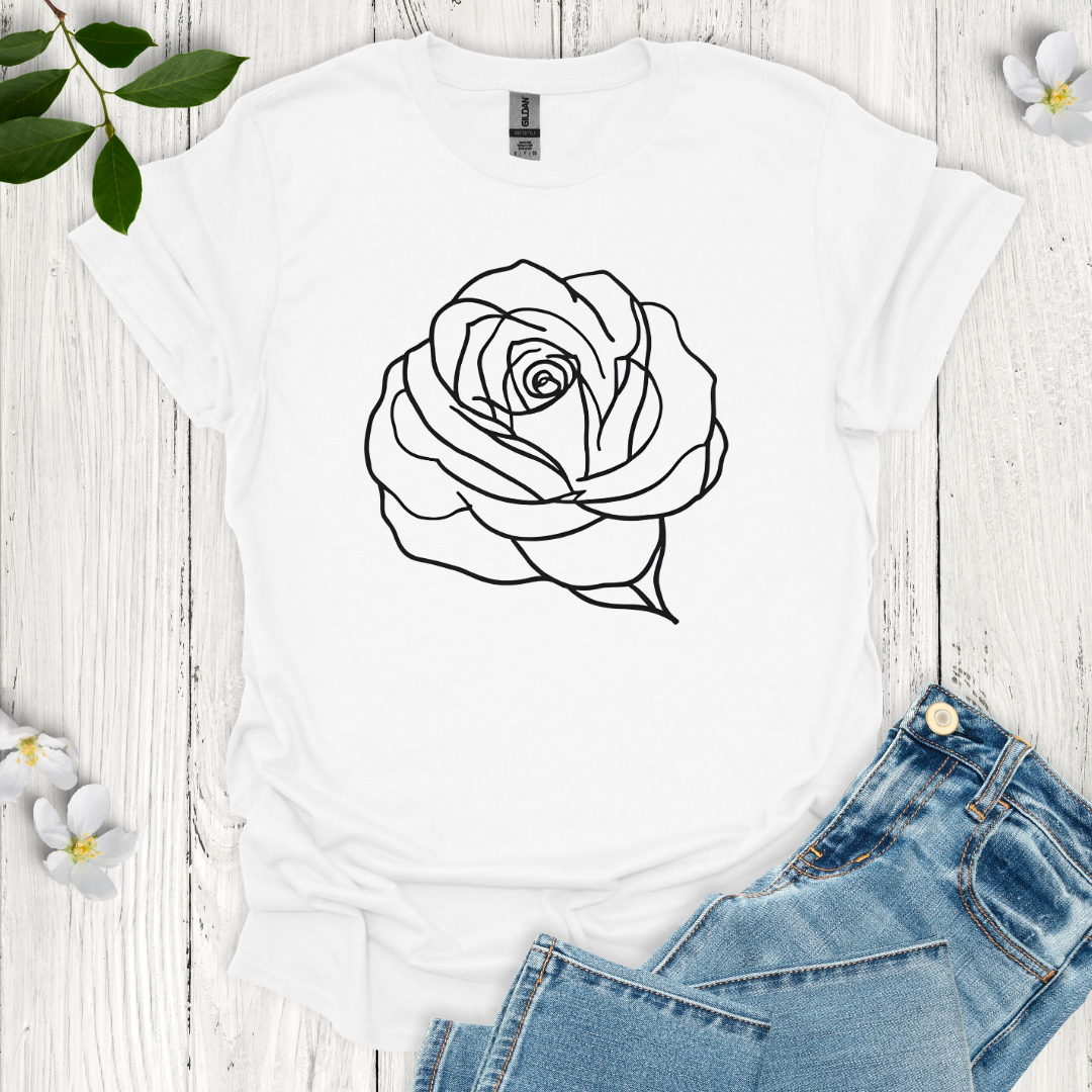 Simple Rose T-Shirt