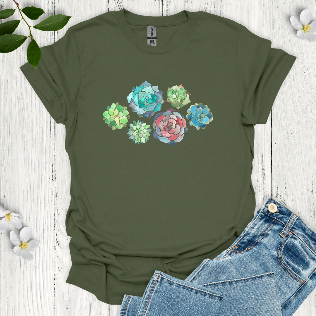 succulent t shirt Succulent T-Shirt