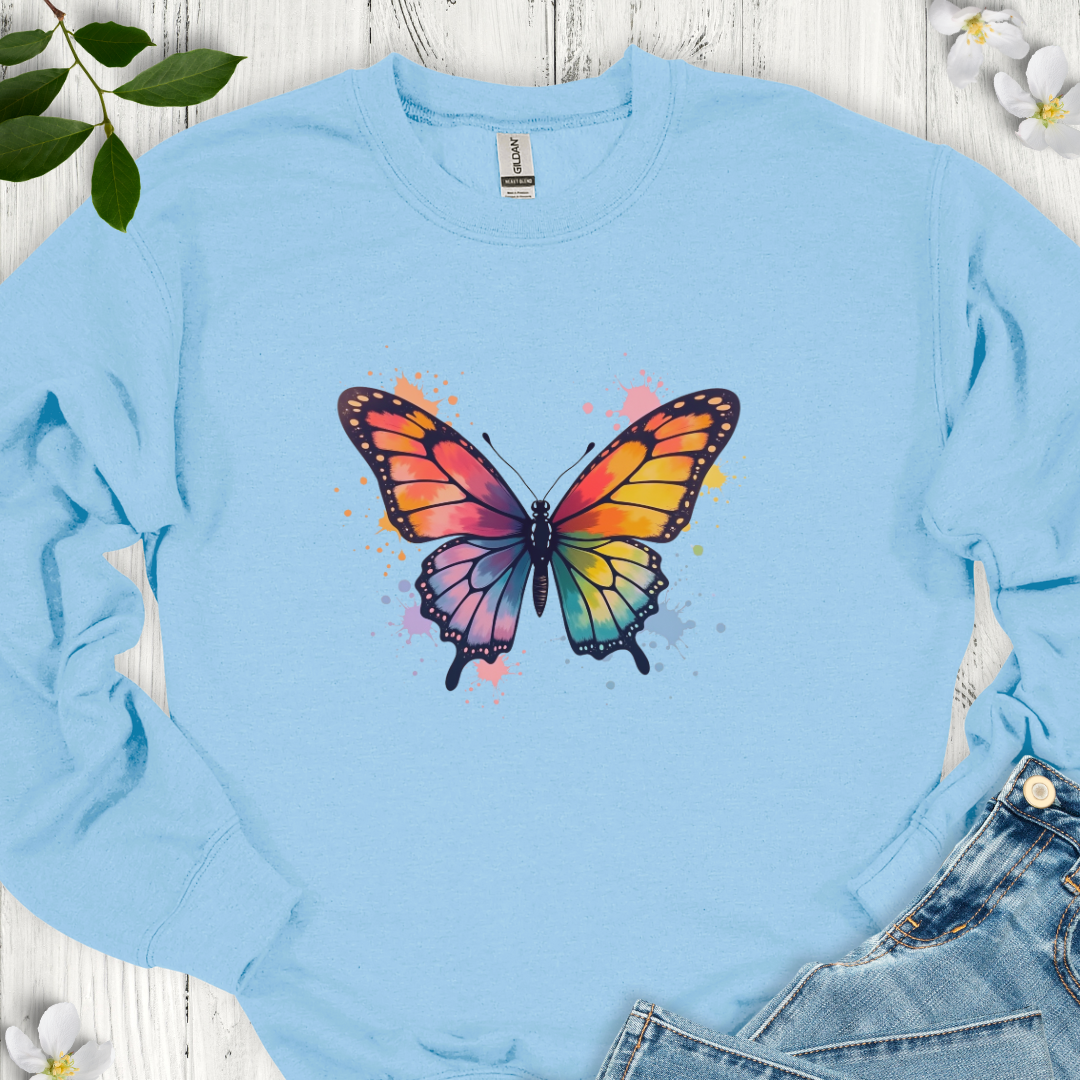 Vibrant Wings Crewneck