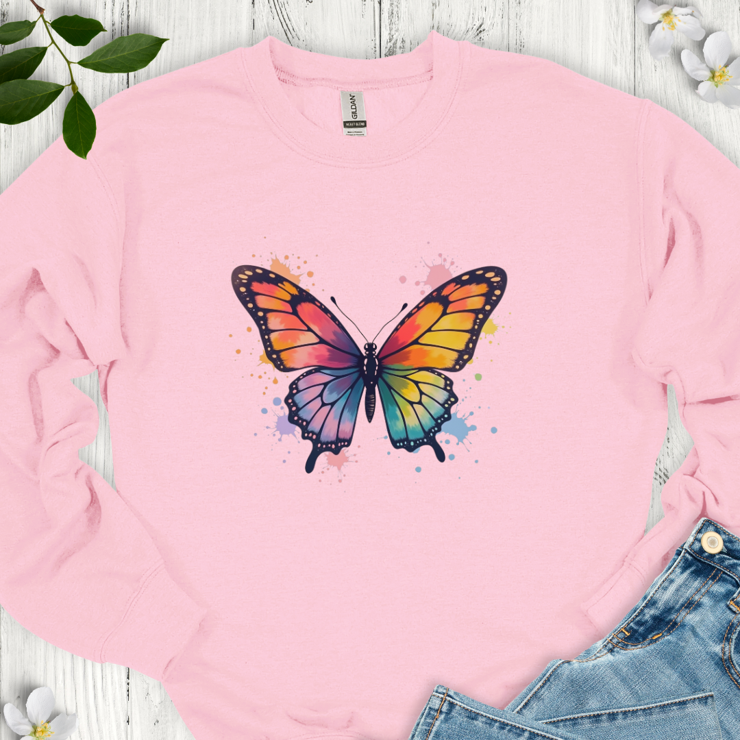 Vibrant Wings Crewneck