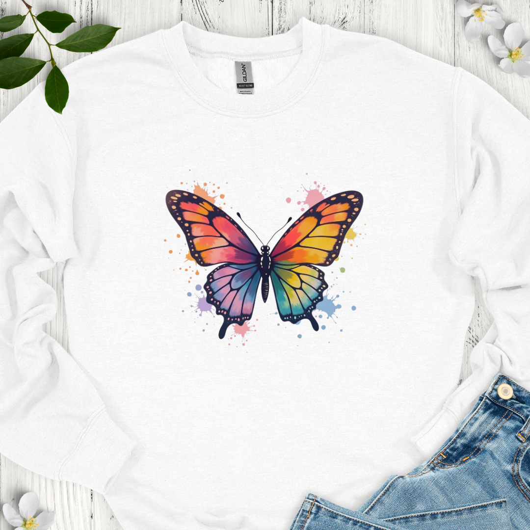 Vibrant Wings Crewneck