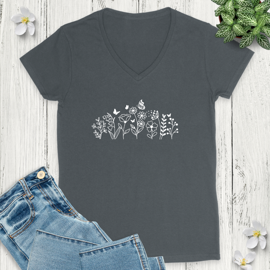 Wildflower V-Neck