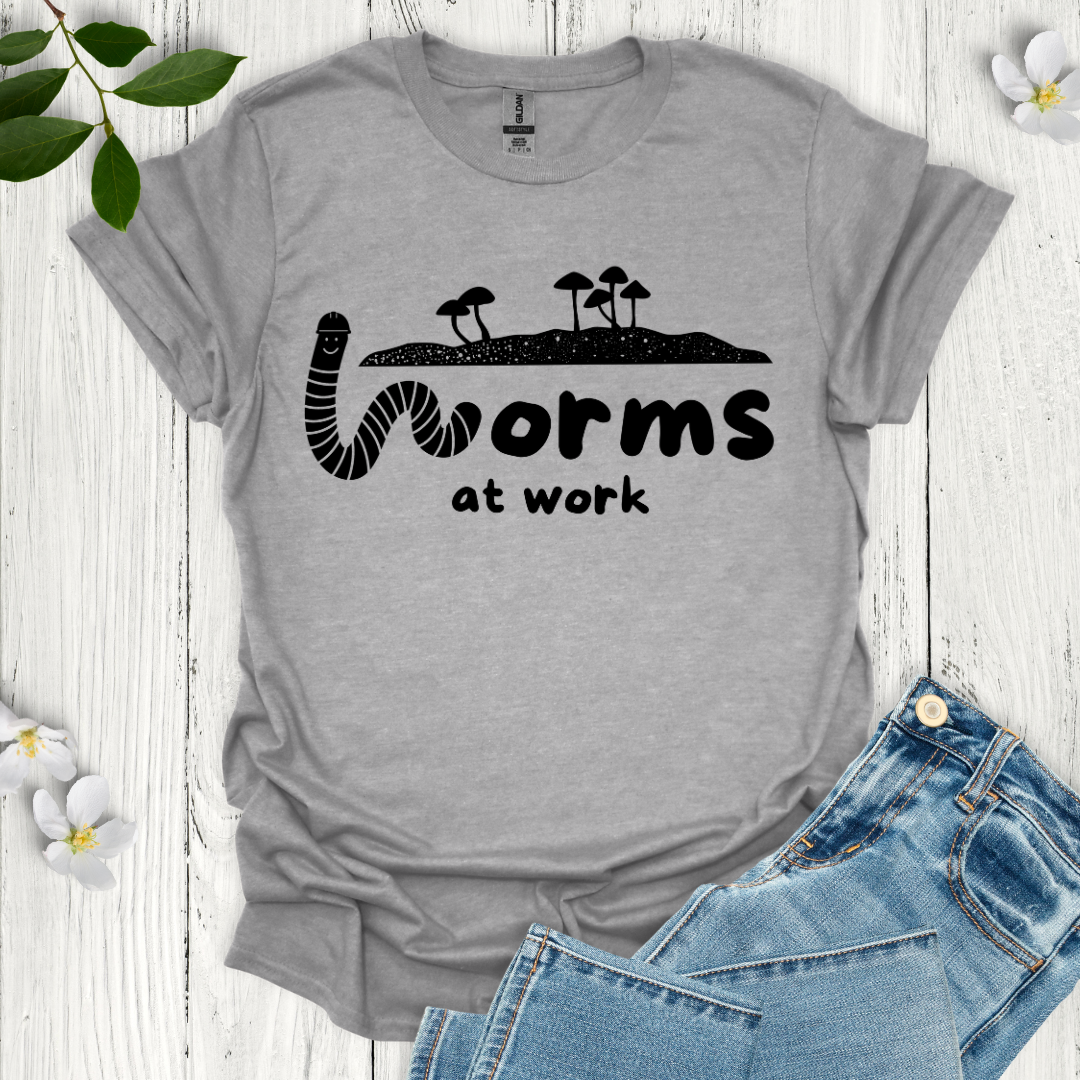 Worms at Work T-Shirt