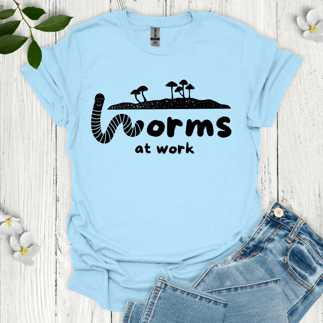 Worms at Work T-Shirt