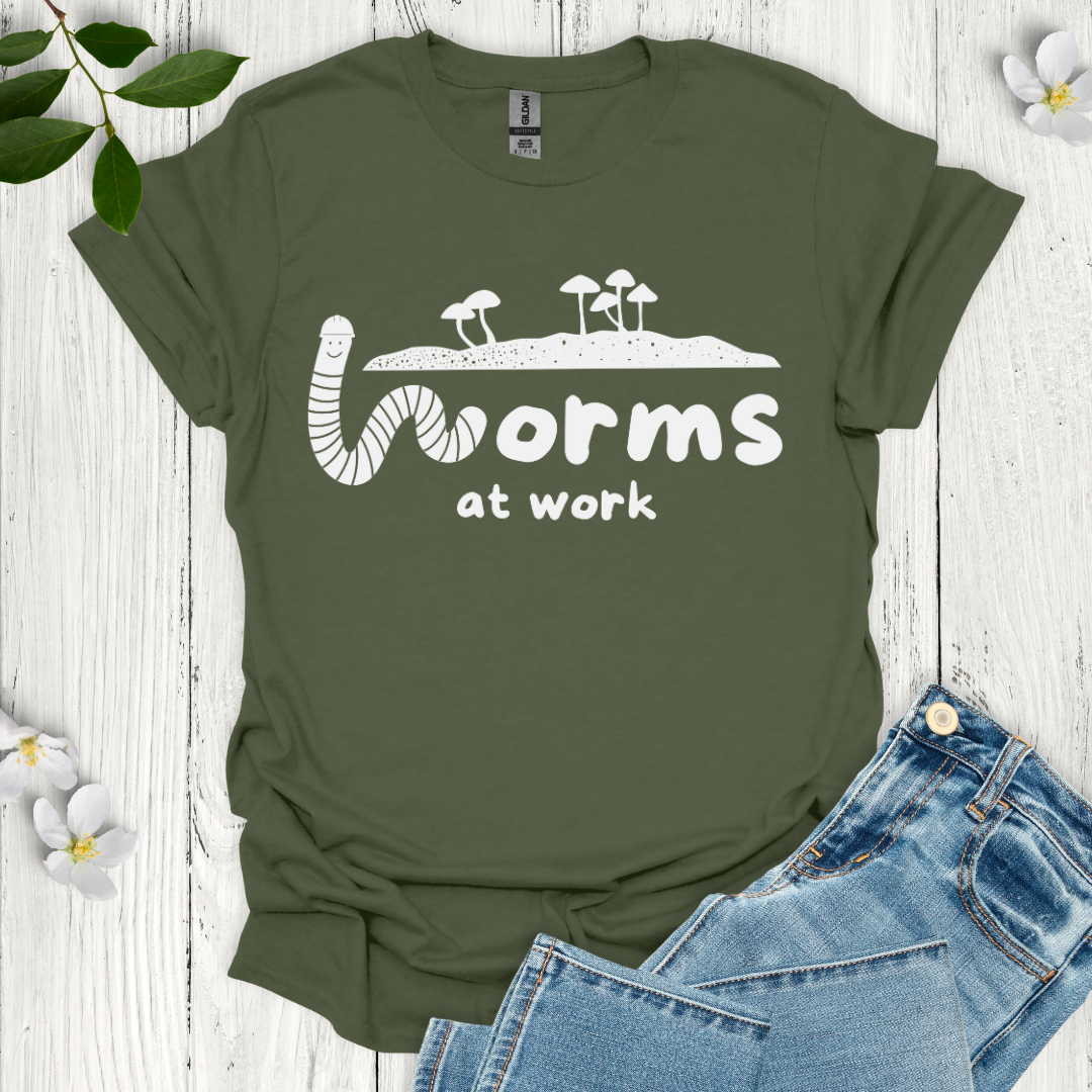 Worms at Work T-Shirt