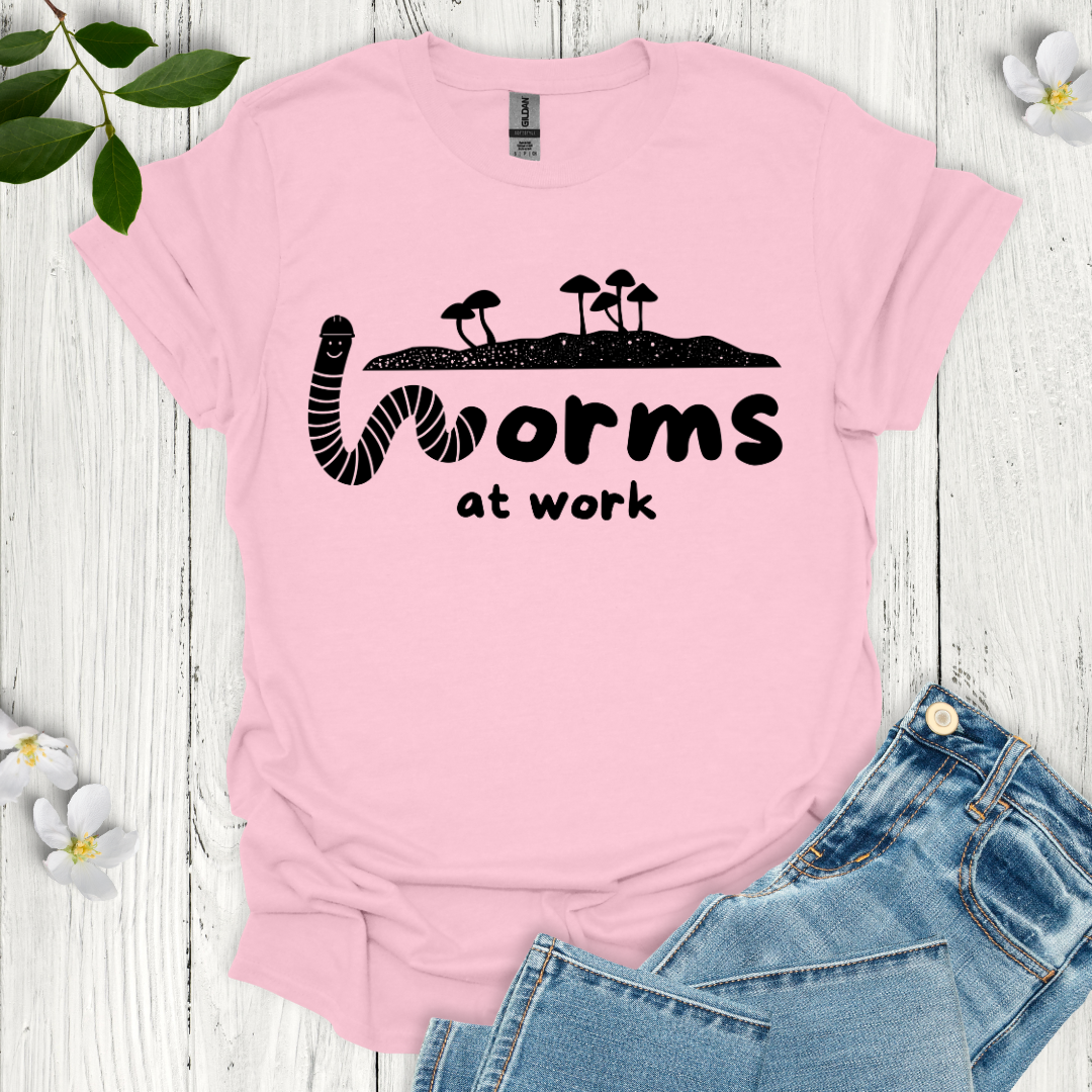 Worms at Work T-Shirt