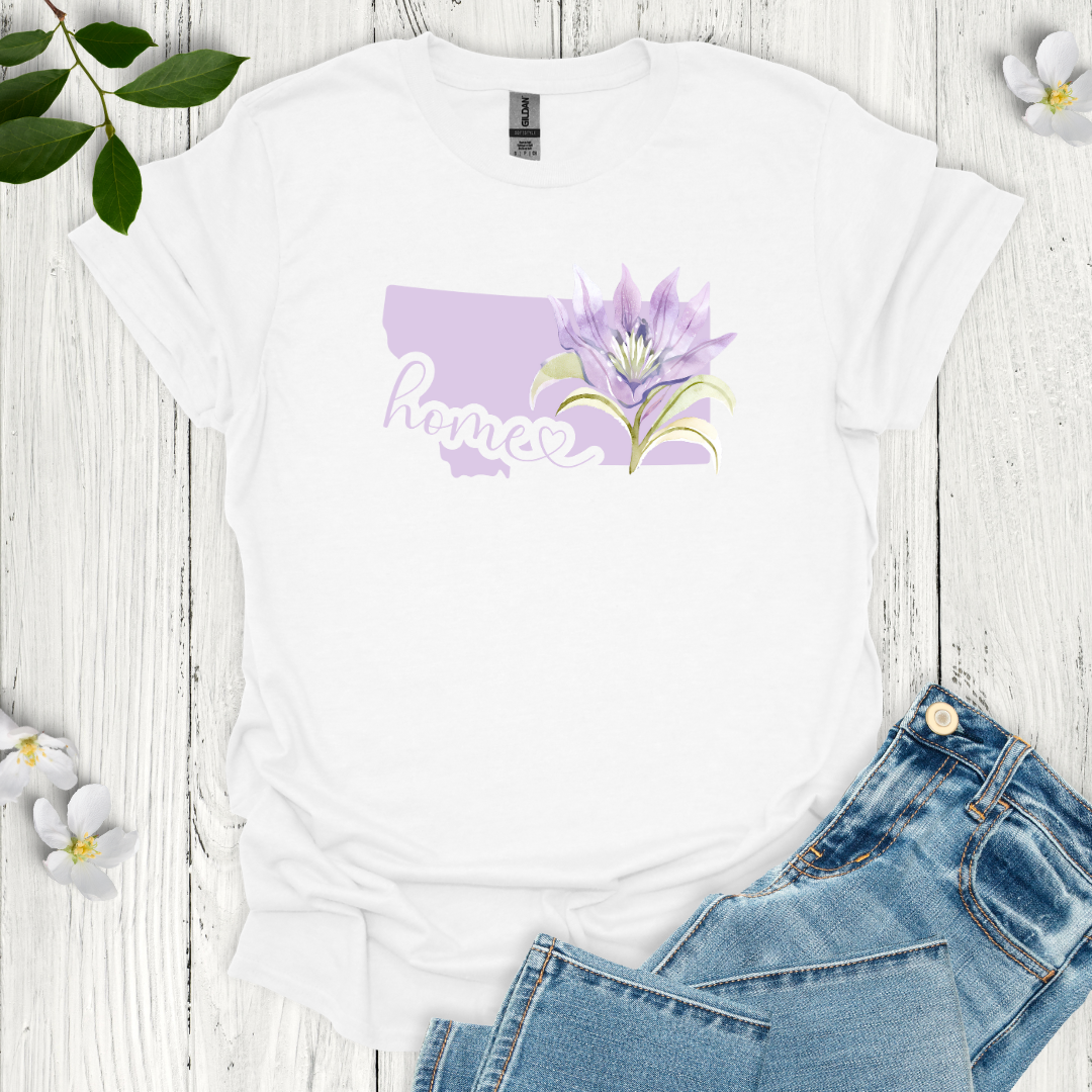 Montana State Flower Bitterroot T-Shirt