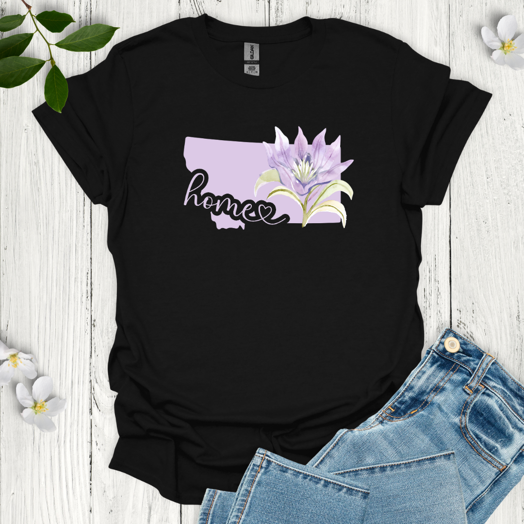 Montana State Flower Bitterroot T-Shirt