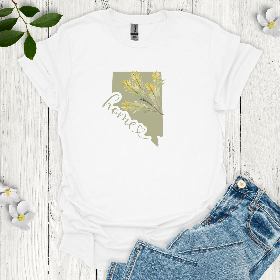 Nevada State Flower Sagebrush T-Shirt