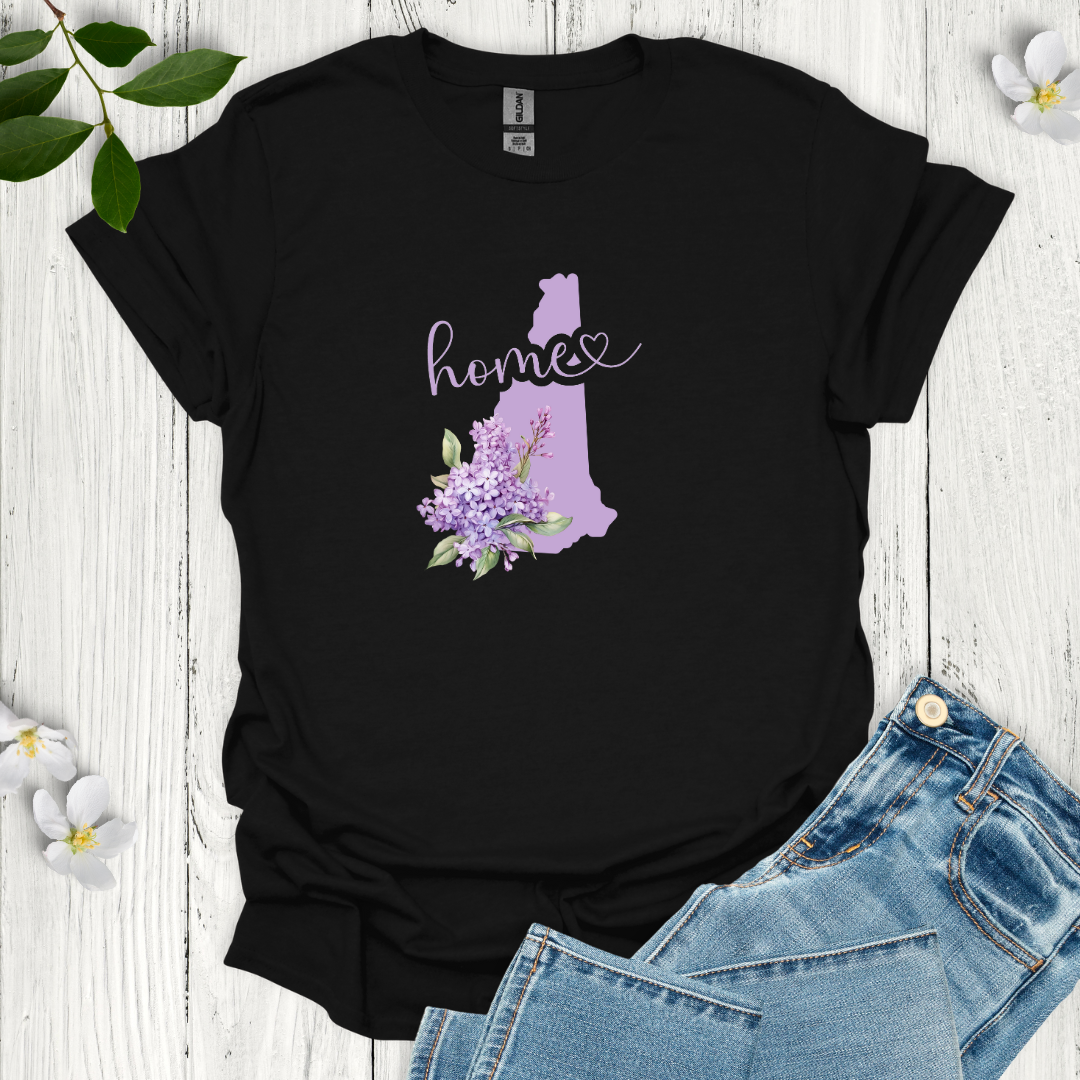 New Hampshire State Flower Lilac T-Shirt