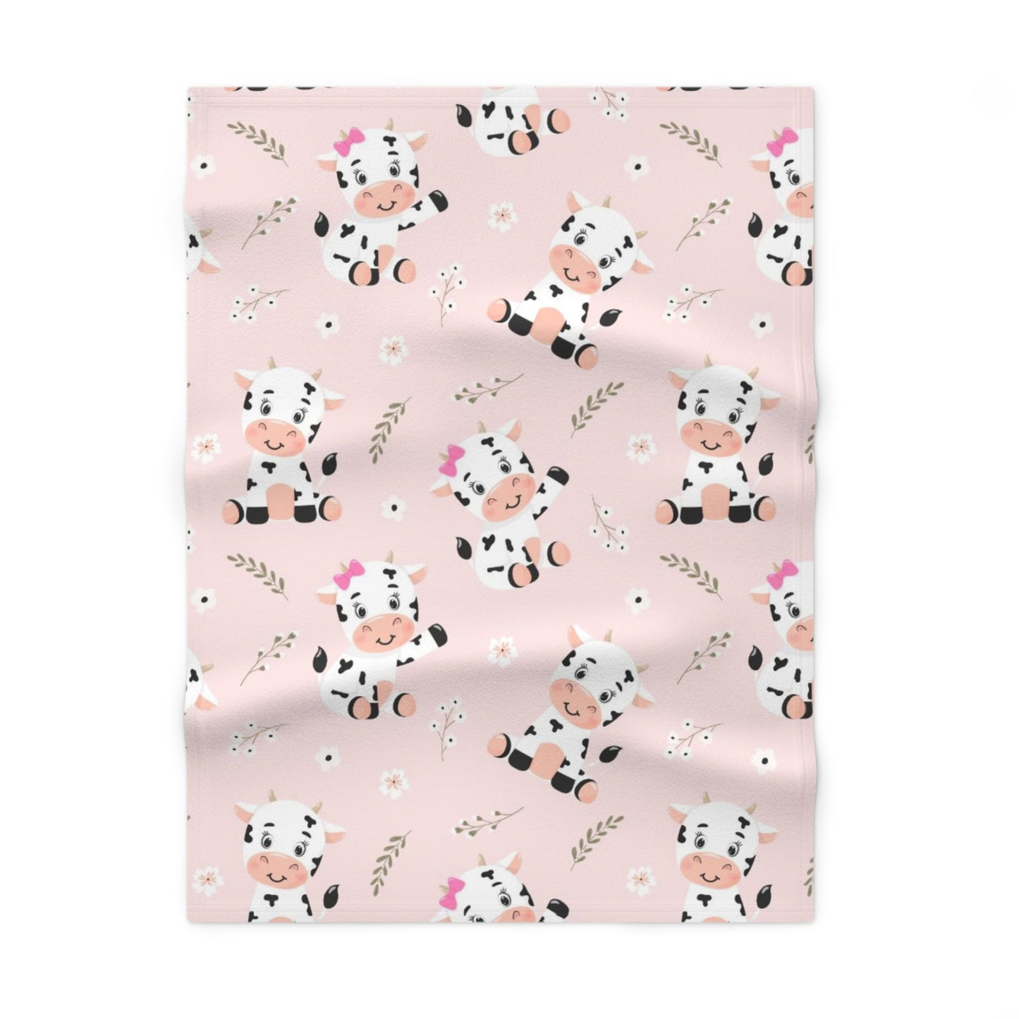 Calf Fleece Baby Blanket