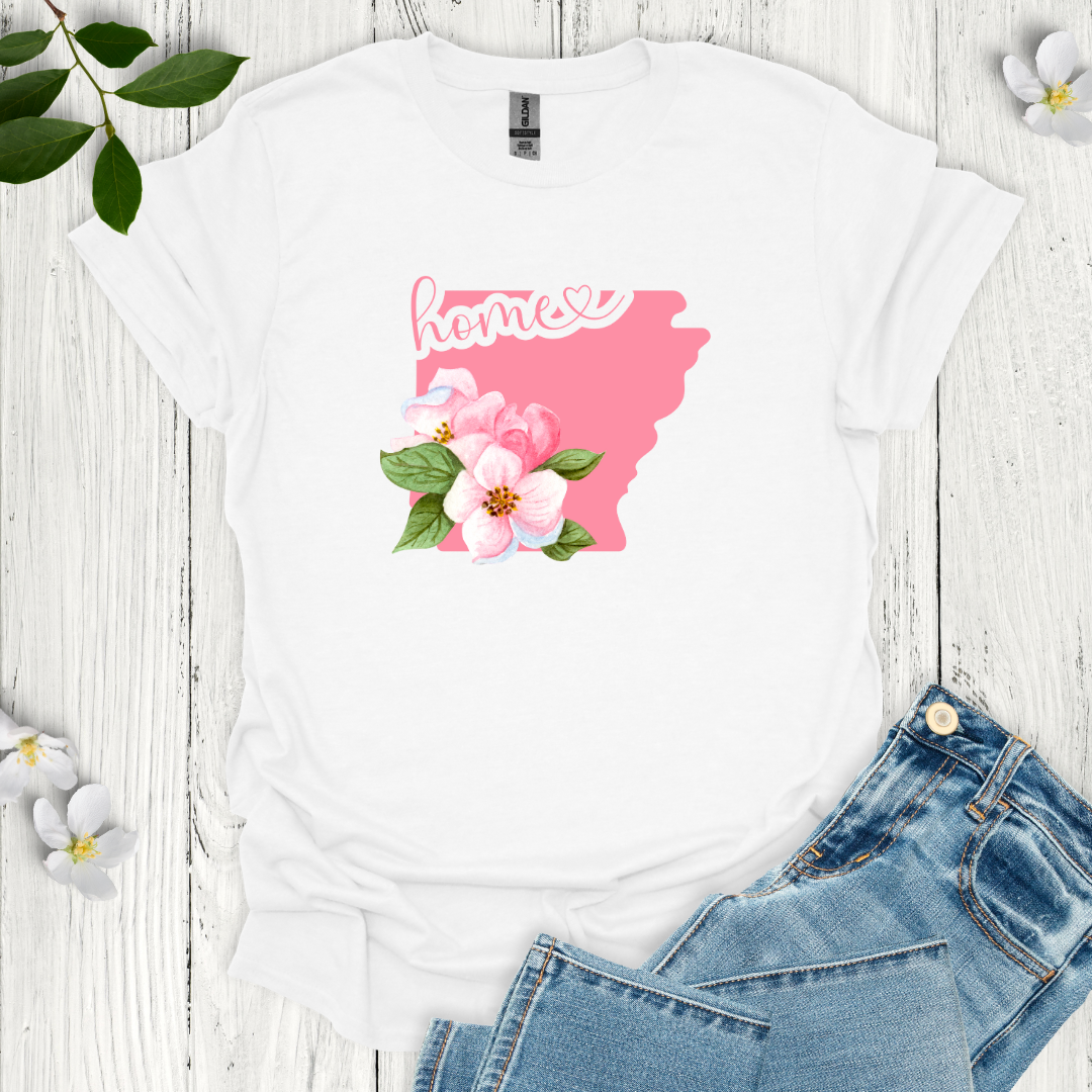 Arkansas State Flower Apple Blossom T-Shirt