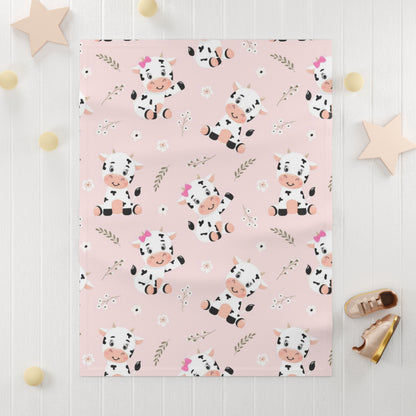 Calf Fleece Baby Blanket