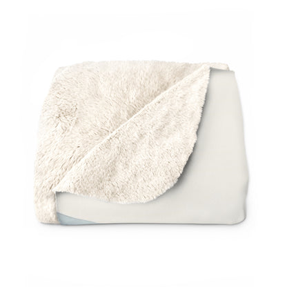 Mushroom Sherpa Fleece Blanket