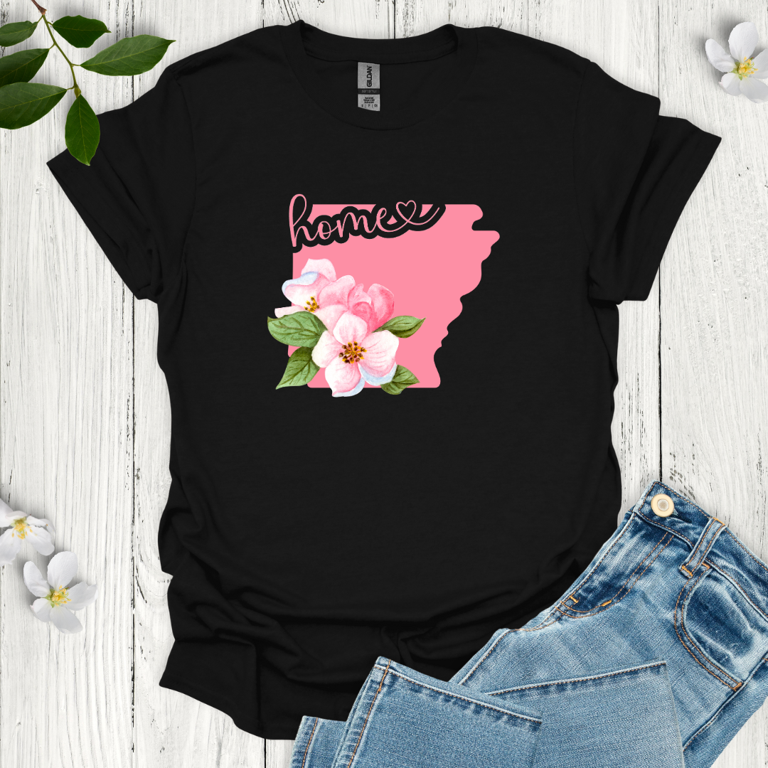 Arkansas State Flower Apple Blossom T-Shirt