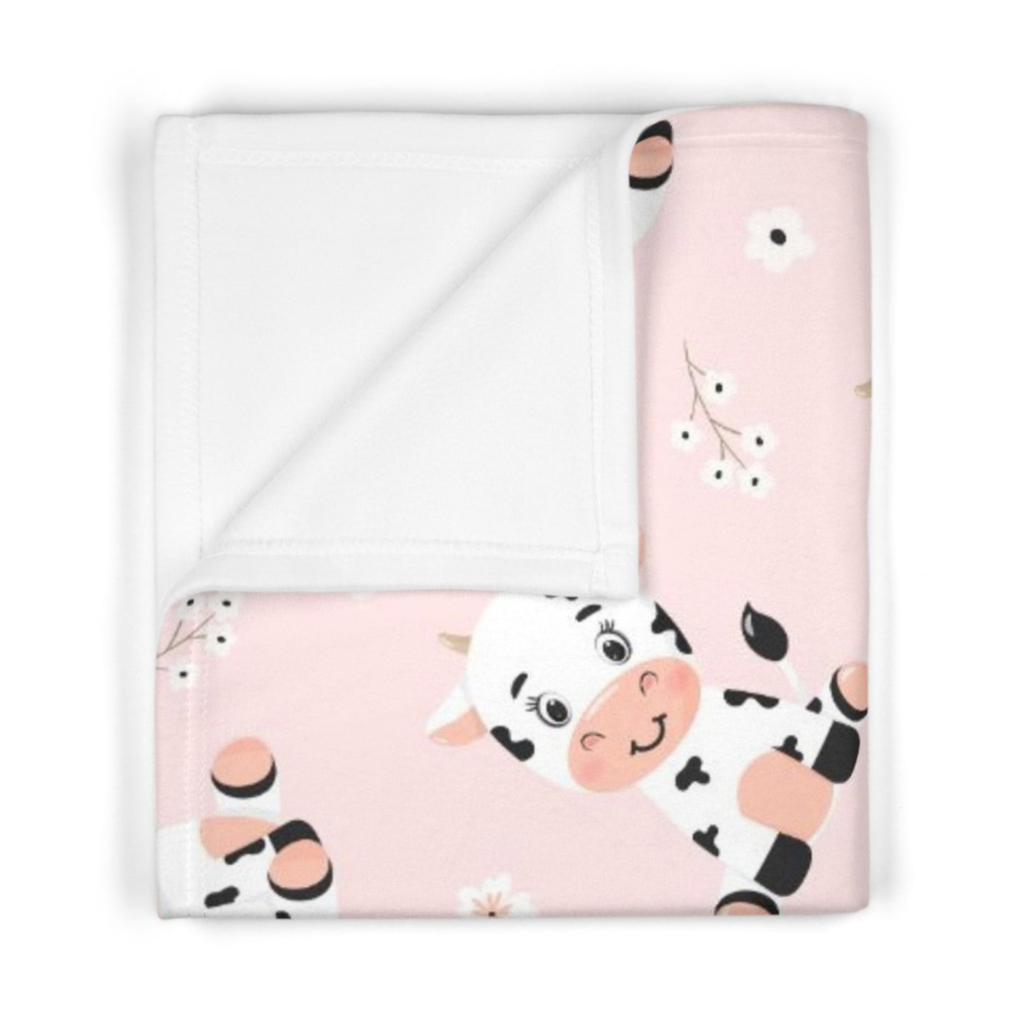 Calf Fleece Baby Blanket