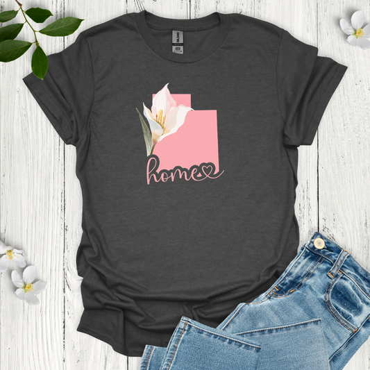 Utah State Flower Sego Lily T-Shirt