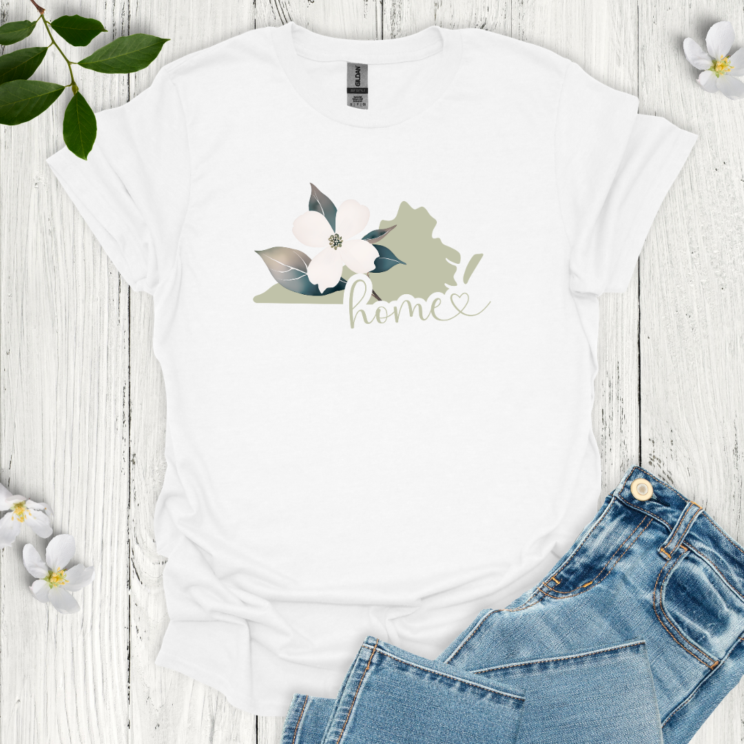 Virginia State Flower Dogwood T-Shirt