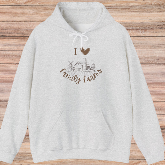 I Love Family Farms Hoodie