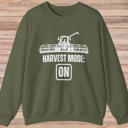 Harvest Mode Farming Crewneck