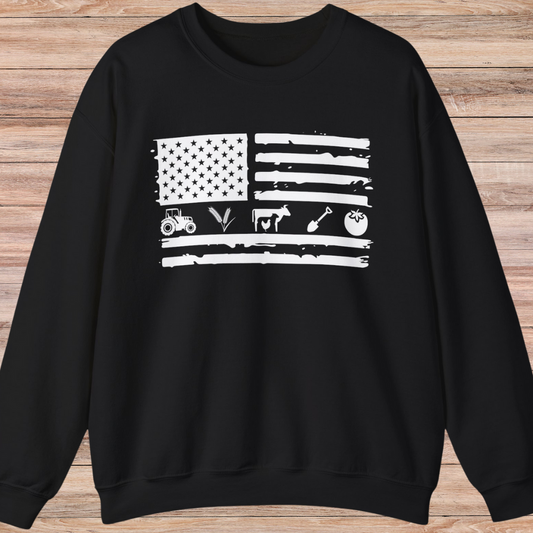 Farming Flag Crewneck