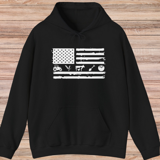 Farming Flag Hoodie